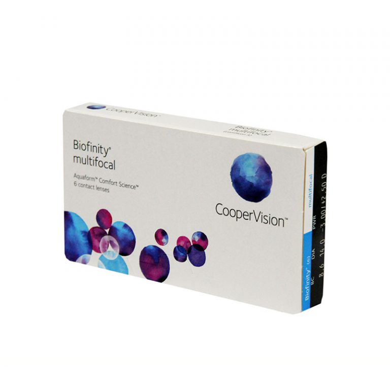 Biofinity Multifocal 6 Pack Classic Eyes